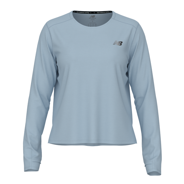 New Balance Women's RC Essential Long Sleeve - Oxygen Heather