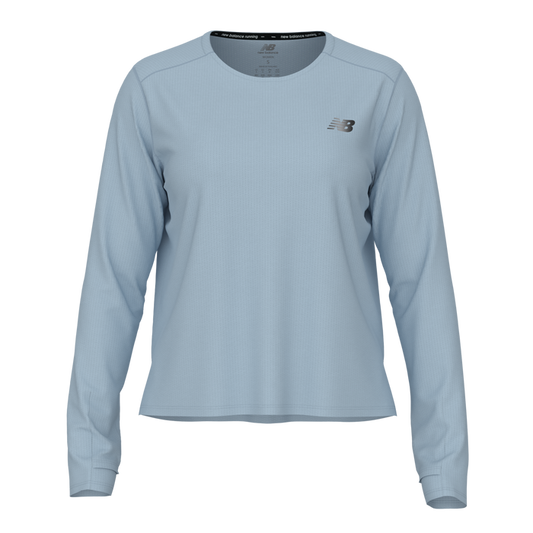 New Balance Women's RC Essential Long Sleeve - Oxygen Heather