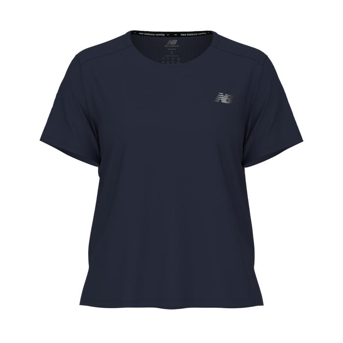 New Balance Women's RC Essential T-Shirt - Team Navy Heather