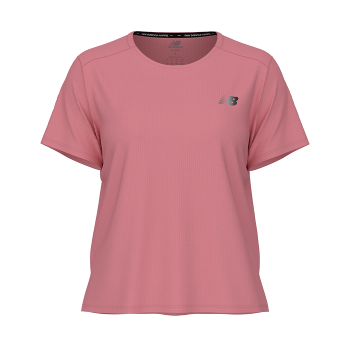 New Balance Women's RC Essential T-Shirt - Pink Light Heather