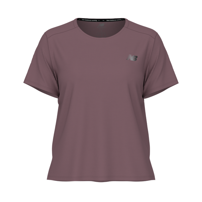 New Balance Women's RC Essential T-Shirt - Dark Twilight Haze Heather