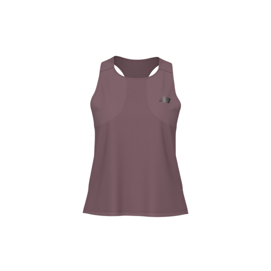 New Balance Women's RC Essential Tank - Dark Twilight Haze Heather