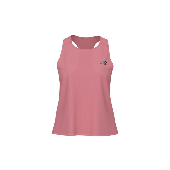 New Balance Women's RC Essential Tank - Pink Light Heather