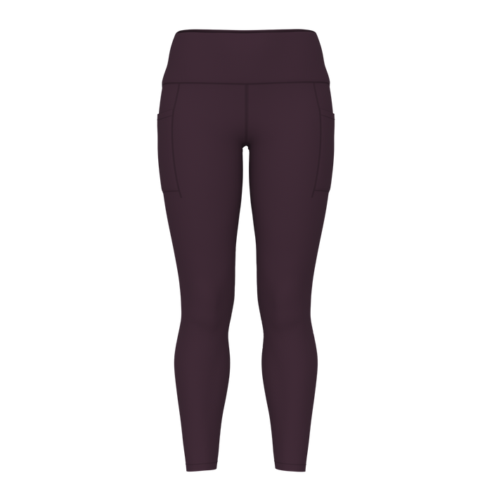 New Balance Women's RC Pocket Legging 27 - Black Ruby