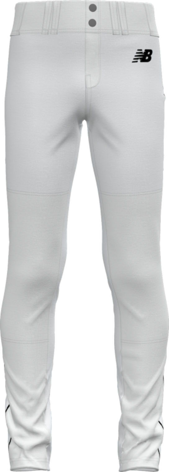 New Balance Youth Adversary 2 Pant Piped Tapered – White/Black
