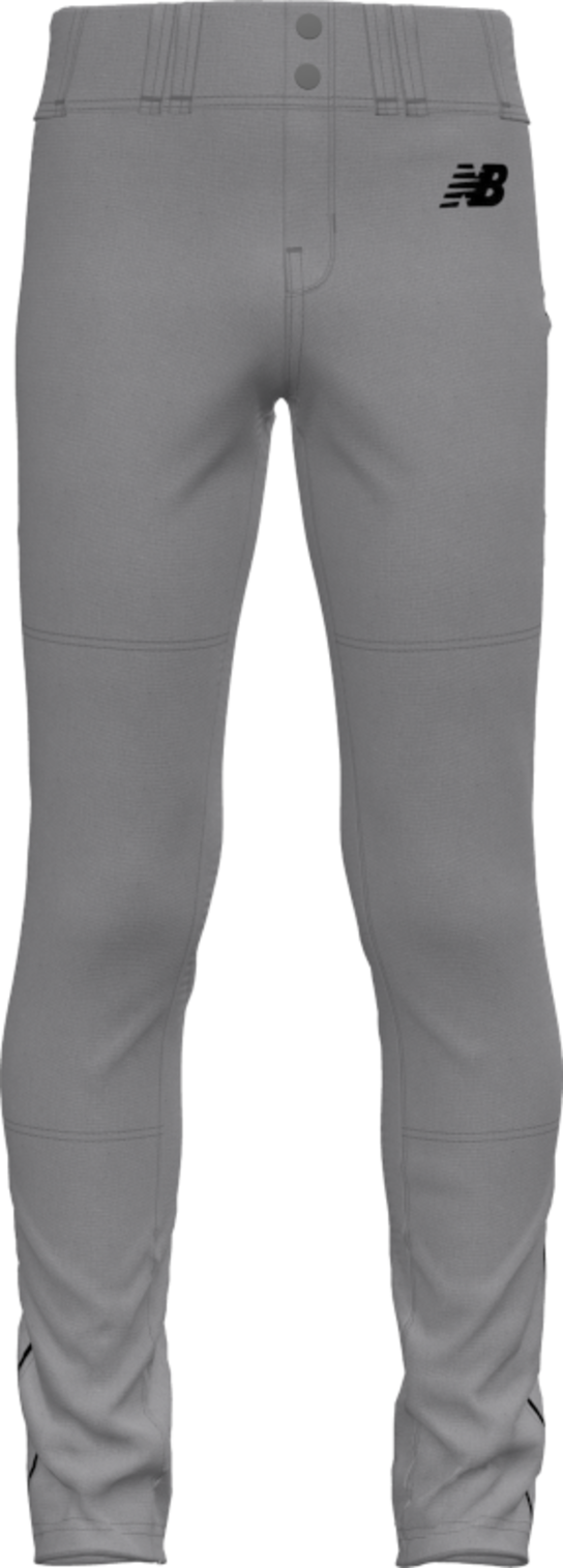 New Balance Youth Adversary 2 Pant Piped Tapered – Gray/Black