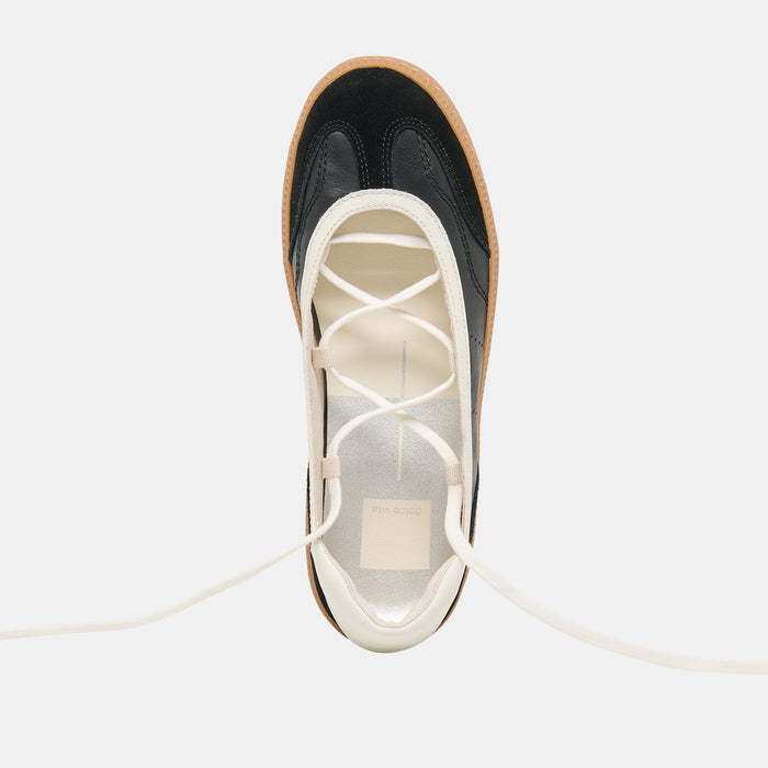 NYOMIE SNEAKERS BLACK LEATHER