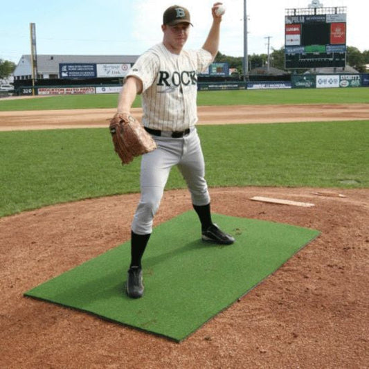 On-Deck Sports Premium Pitching Mat 12' x 4' — Mats & Mounds
