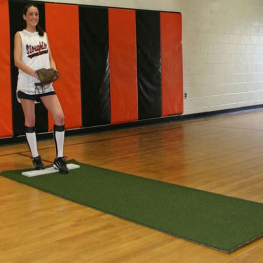 On-Deck Sports ProMounds Softball Pitching Mat With Non-Skid Back — Mats & Mounds