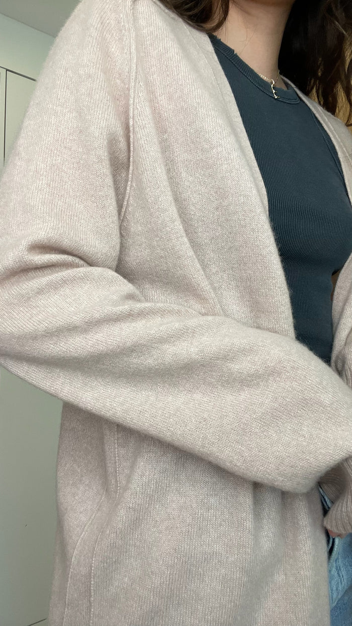 Pink Cardigan - M