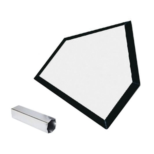 Porter Gill Baseball Major League Home Plate; Home Plate Only — Bases