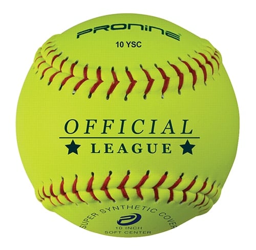 Pronine 10 YSC Reduced Injury 10" Softball — Practice/Training