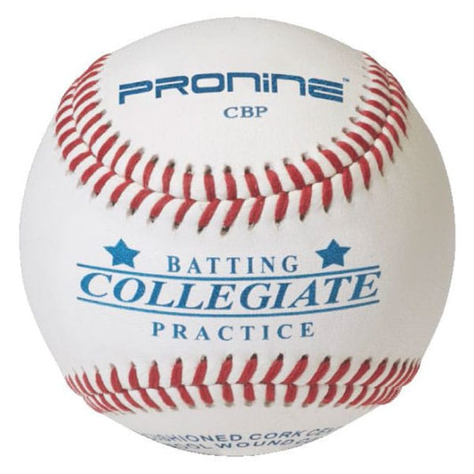 Pronine CBP Collegiate Batting Practice Low Seam Baseball — Practice/Training