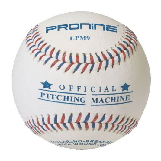 Pronine LPM9 Pitching Machine Baseball 9" Leather — Practice/Training