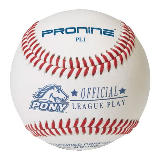 Pronine PL1 Pony League Official Baseball — ASA/USA