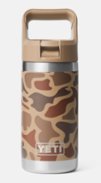 Yeti Rambler Jr 12 ounce kids bottle in wetlands camo