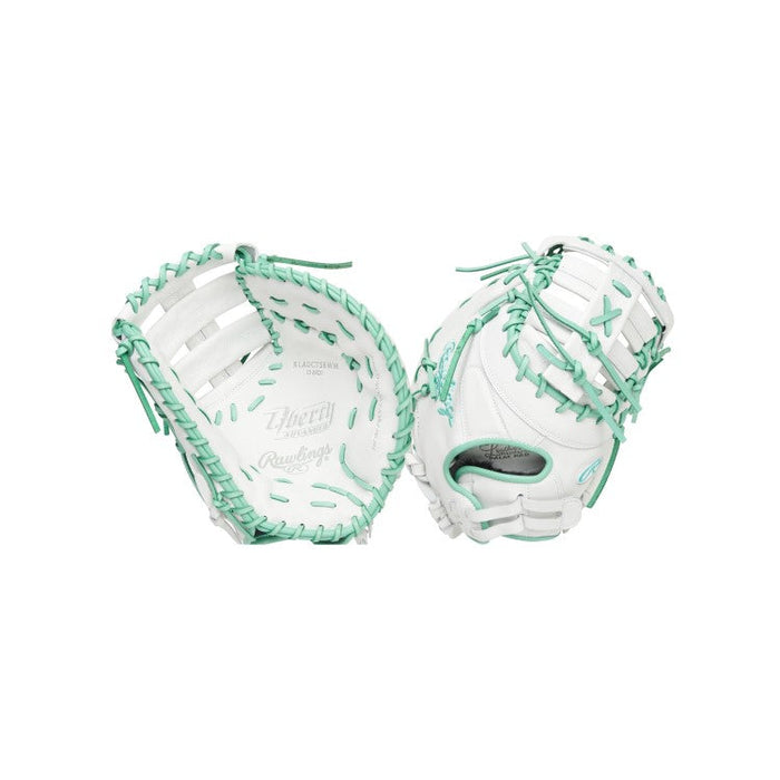 Rawlings Liberty Advanced Color Series 13" Fastpitch 1B Mitt - White/Mint — Gloves