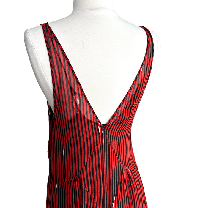 Red Maxi Dress - S