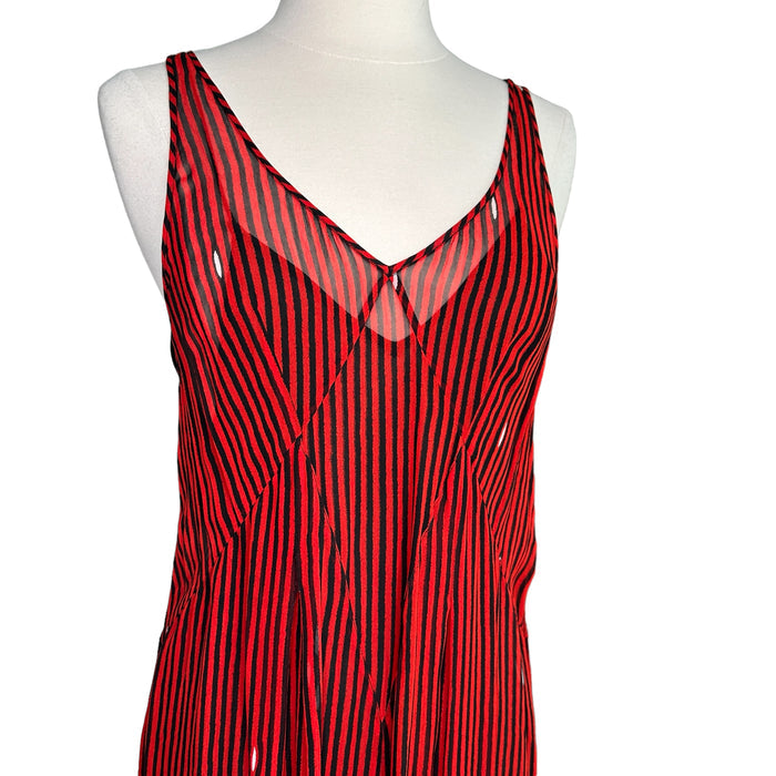 Red Maxi Dress - S