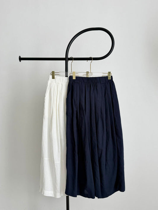 Relaxed Wide-Leg Culottes