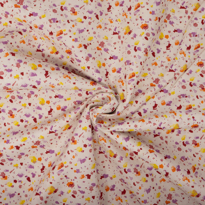 Roc-lon 100% Cotton, 108" Wide, Quilt Backing, Scattered Dots, Cut by Yard