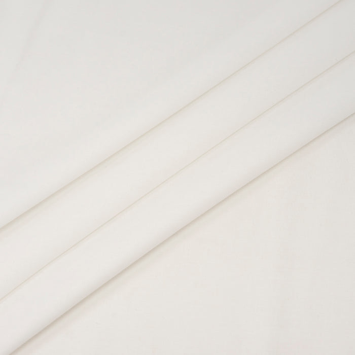 Roc-lon 100% Cotton, 108" Wide, Quilt Backing, Solid, Cut By Yard||color:White