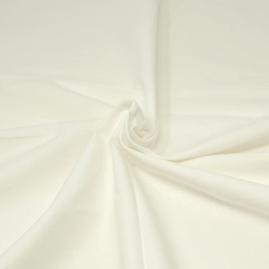 Roc-lon 36/38" Wide 100% Cotton Bleached Premium Quality Muslin, Cut by Yard, Off-White