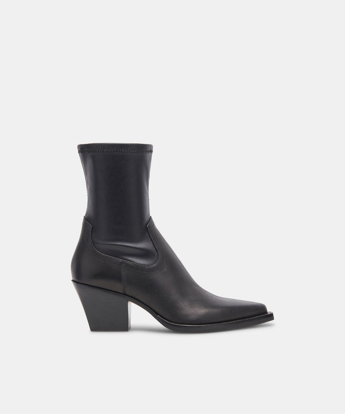 RUTGER BOOTS BLACK LEATHER
