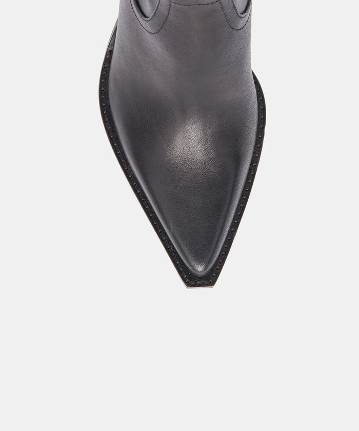RUTGER BOOTS BLACK LEATHER