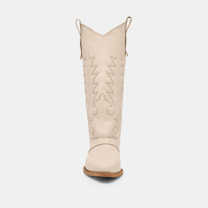SAMMY BOOTS BONE LEATHER