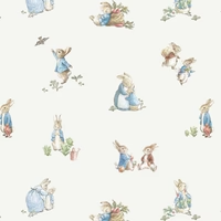 Saranoni | Peter Rabbit | Cotton Muslin Crib Sheet