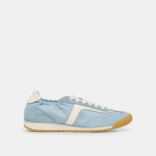 Sariya Lt Blue Nylon Sneakers | Dolce Vita