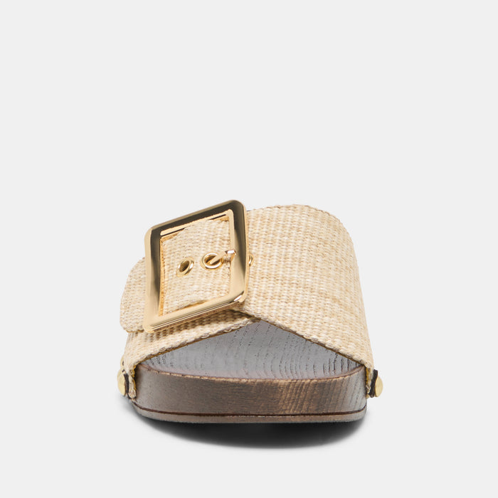 SHERY SANDALS NATURAL RAFFIA