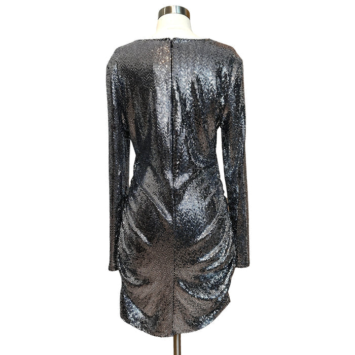 Silver & Black Dress - 10