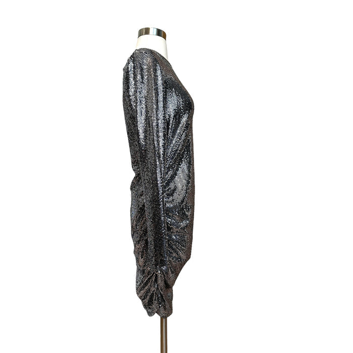 Silver & Black Dress - 10
