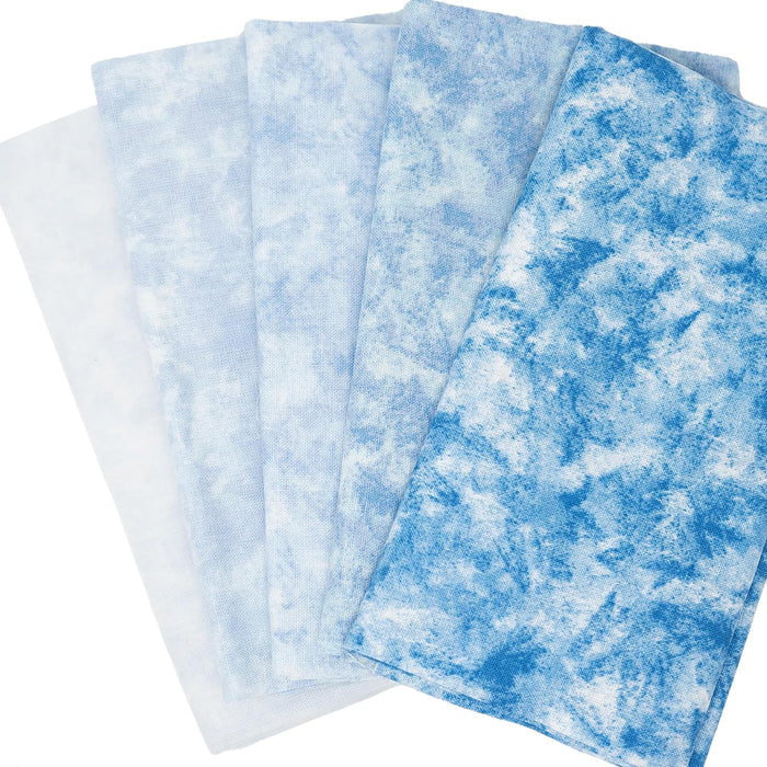 SINGER®  Fabric, 100% Cotton, 18 x 21 Inches, 5 Piece Fat Quarter Bundle