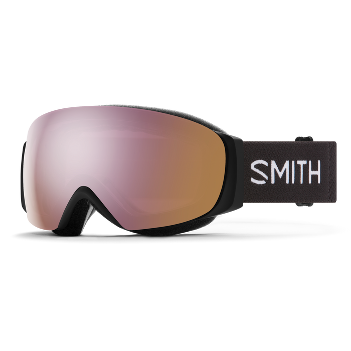 Smith I/O MAG S - Black | ChromaPop Everyday Rose Gold Mirror