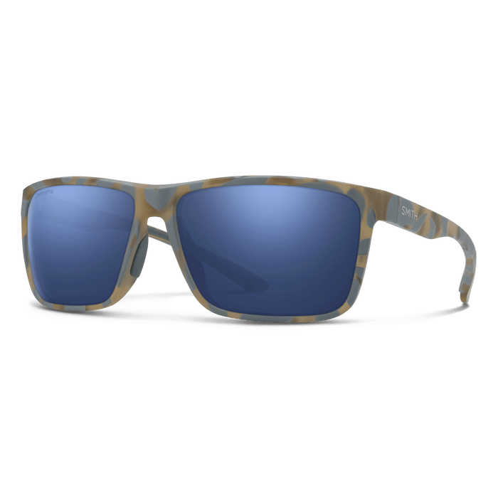 Matte Flint / Tarmac Tortoise | ChromaPop Glass Polarized Dark Blue Mirror