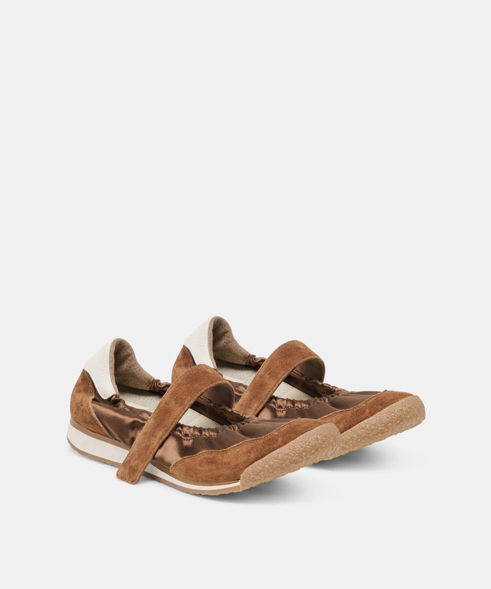 SPRUCE SNEAKERS COCOA SATIN