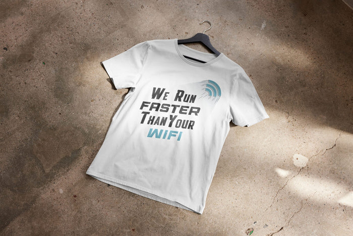 ST1 Sports Bella + Canvas Faster Than Your WiFi Tee — T-Shirts (image 2)