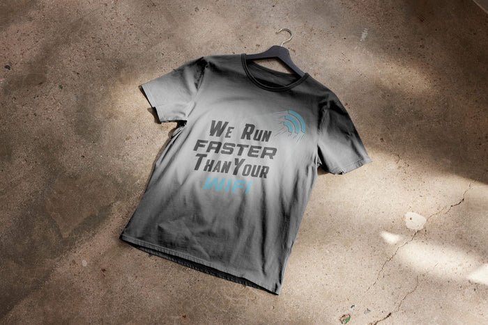ST1 Sports Bella + Canvas Faster Than Your WiFi Tee — T-Shirts (image 3)