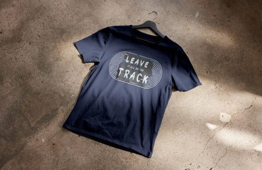 ST1 Sports Bella + Canvas Leave it All on the Track Tee — T-Shirts