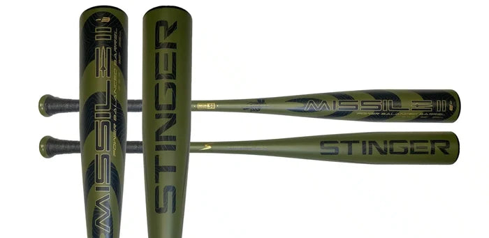 Stinger Missile 2 Aluminum BBCOR Certified -3 Baseball Bat (image 8)