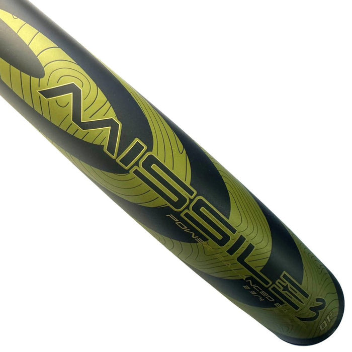 Stinger Missile 3 Aluminum USSSA Certified 5 Baseball Bat (image 2)
