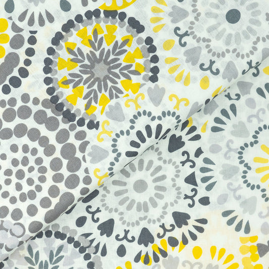 Stitch & Sparkle 100% Cotton, 44" Wide, DIY Project Quilt and Craft Fabric for Sewing, Cut by the Yard, Big Wheels Steel