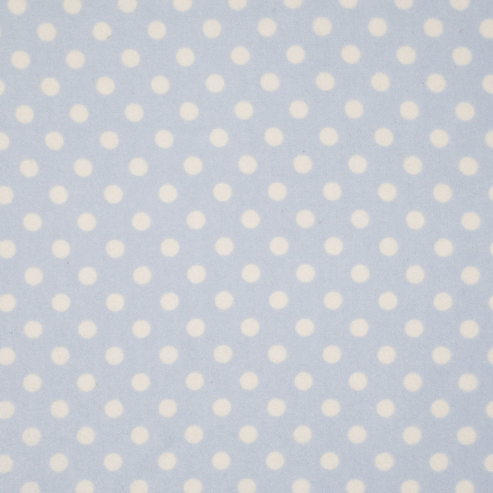 Stitch & Sparkle Bamboo Rayon Fabric Cotton 42/44 Width, by the Yard, Polkadot||color:Blue