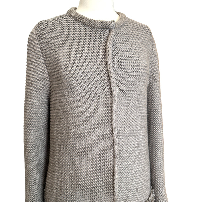 Taupe Long Jacket - M