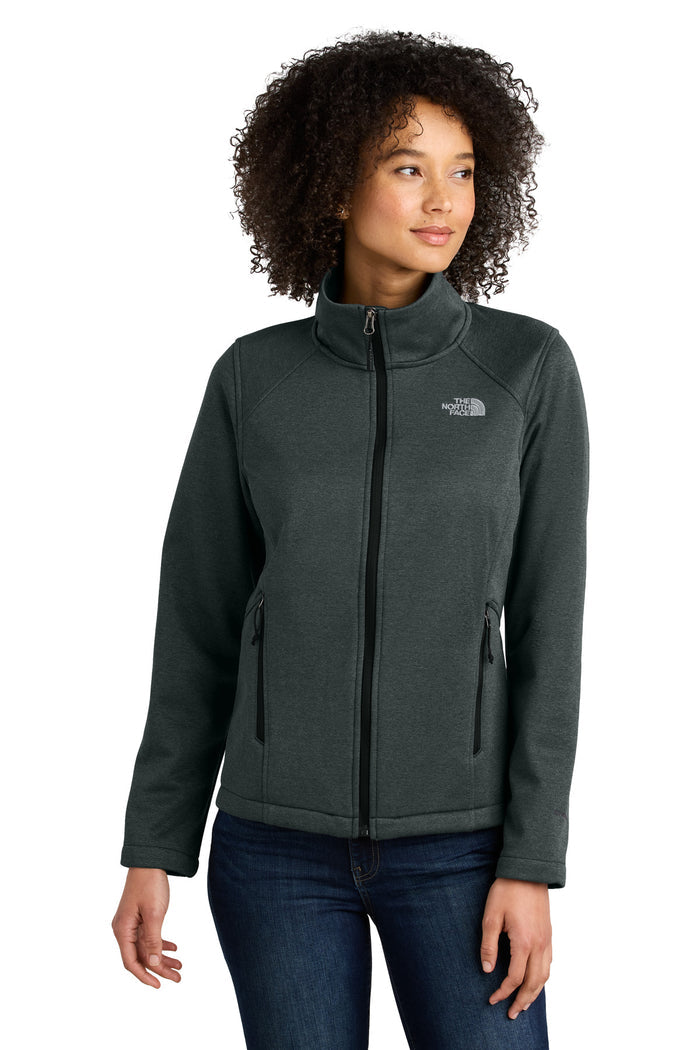 The North Face Women's Chest Logo Ridgewall Soft Shell Jacket (image 7)