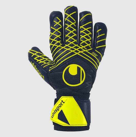 uhlsport Prediction Supersoft - Half Negative — Goalie Gloves