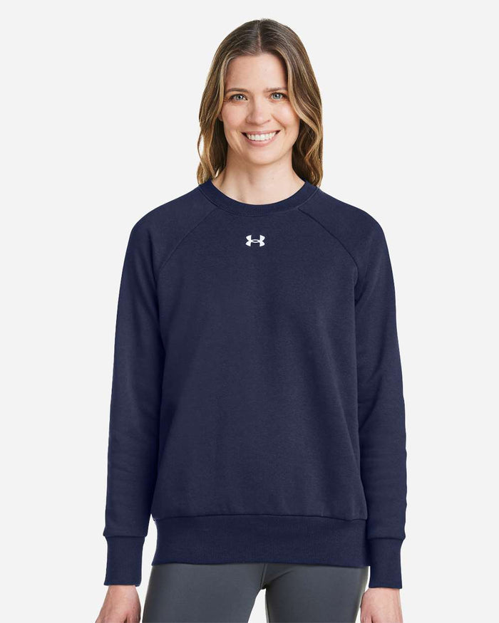 Under Armour Women's Rival Fleece Crewneck Sweatshirt (image 2)